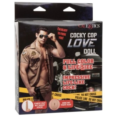 Poupée Gonflable Homme Cocky Cop Sexe 13cm