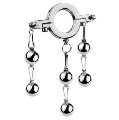 Ballstretcher avec Boules pendantes Steel Hanger Diamètre 34mm - Poids 390g- Ballstretcher Métal en stock sur Fun et plaisirs