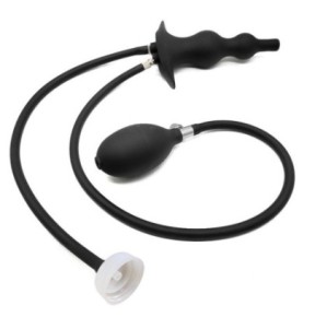 Plug gonflable Enema Beads 11 x 3.5cm- Plugs Gonflables en stock sur Fun et plaisirs