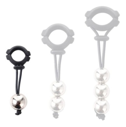 Anneau avec boule pendante Cock Head Ball S | Poids 180g- Cockrings Flexibles en stock sur Fun et plaisirs