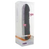 Dildo vibrant Classic Silicone Noir 15 x 4cm