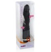 Gode vibrant Slim Silicone 15 x 4.5 cm Noir