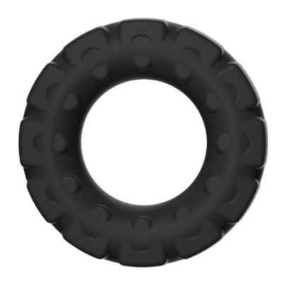 Cockring Tire Cock 24mm Noir- Cockrings Flexibles en stock sur Fun et plaisirs