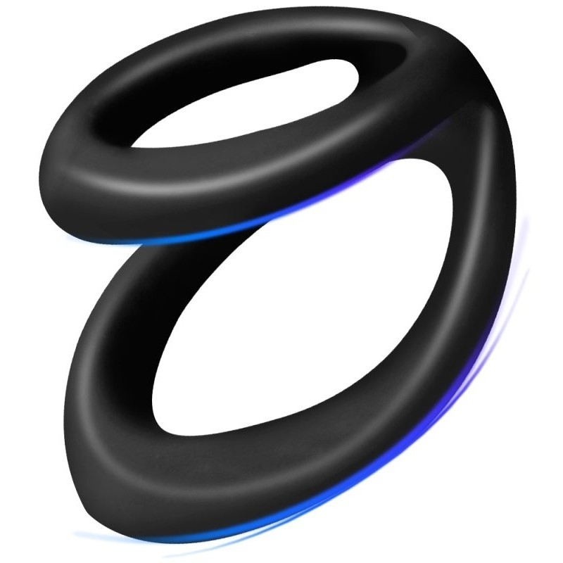 Double Cockring Uplift 40mm Noir