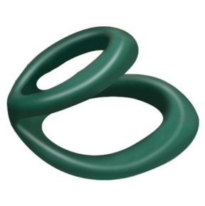 Double Cockring Uplift 40mm Vert- Cockrings Flexibles en stock sur Fun et plaisirs