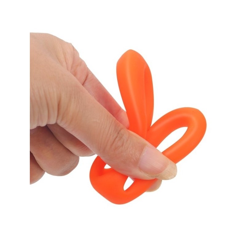 Double Cockring Uplift 40mm Orange