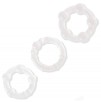 Lot de 3 cockrings Power Plus transparents