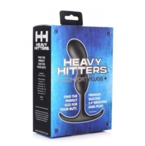 Plug en silicone Hitters Duo S 13 x 3.2cm - Poids 100g