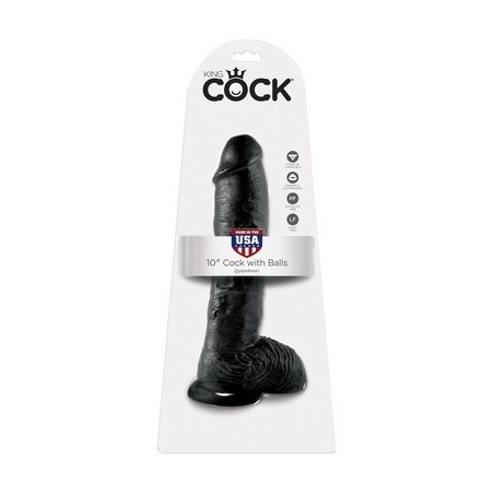 King Cock gode XXL 20 x 5.4 cm Noir