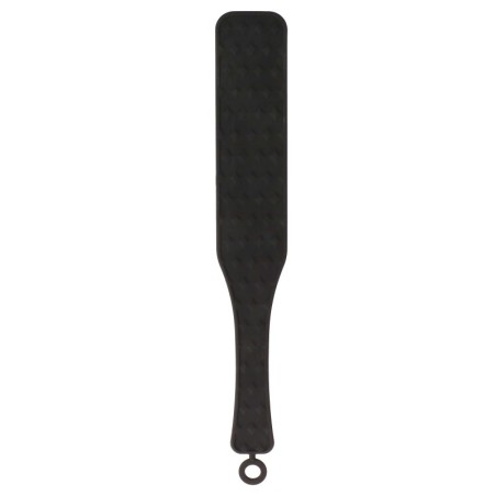 Paddle SM en silicone Noir- Fouets