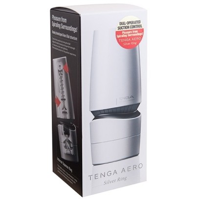 Masturbateur Tenga Aero Silver