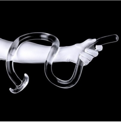 Gode Giant Snake 100 x 3cm Transparent- Gros Gode - Longueur + de 40cm en stock sur Fun et plaisirs