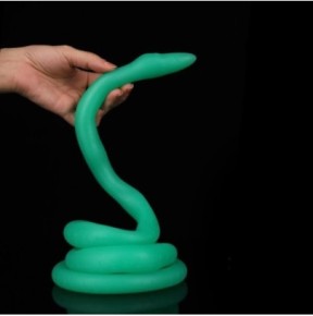 Gode long Ultra Snake 120 x 2.7cm Vert- Gros Gode - Longueur + de 40cm en stock sur Fun et plaisirs