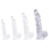 Gode transparent Dildick XL 19 x 5cm