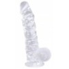 Gode transparent Dildick XL 19 x 5cm