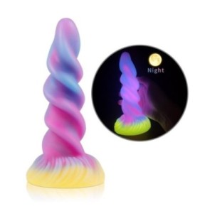 Gode Licorne Spiral Luminescent 17 x 5.5cm- Godes insolites en stock sur Fun et plaisirs