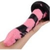 Gode Cobra Snake S 18 x 5cm Noir-Rose