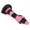 Gode Cobra Snake L 26 x 7cm Noir-Rose