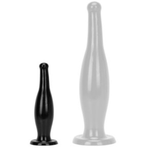 Plug Bottle S 16 x 4cm Noir- Plugs Débutant & Kits en stock sur Fun et plaisirs