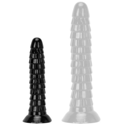 Gode Kibo S 24 x 5cm- Dildos Noir en stock sur Fun et plaisirs