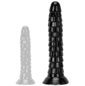 Gode Kibo M 34 x 6cm- Dildos Noir en stock sur Fun et plaisirs