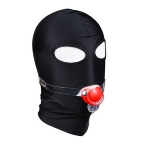 Bâillon Tétine Tot Gag Rouge- Baillons BDSM en stock sur Fun et plaisirs