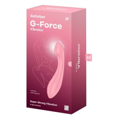 Vibro G-Force 19cm Rose