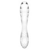 Gode en verre Dazzling Crystal 1 - 18 x 3.6cm Transparent