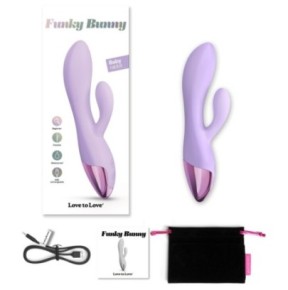 Vibro Rabbit Funky Bunny Love to Love Mauve