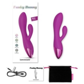 Vibro Rabbit Funky Bunny Love to Love Fuchsia