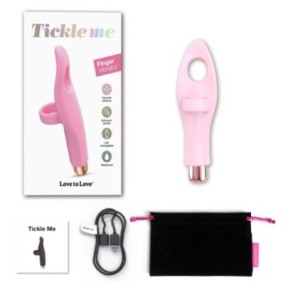 Stimulateur de clitoris Tickle Me Love to Love Rose