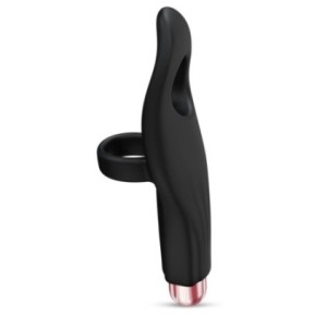 Stimulateur de clitoris Tickle Me Love to Love Noir- Gaines de Doigts en stock sur Fun et plaisirs