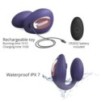 Stimulateur Clitoris et Point G Wonderlover Love to Love Indigo