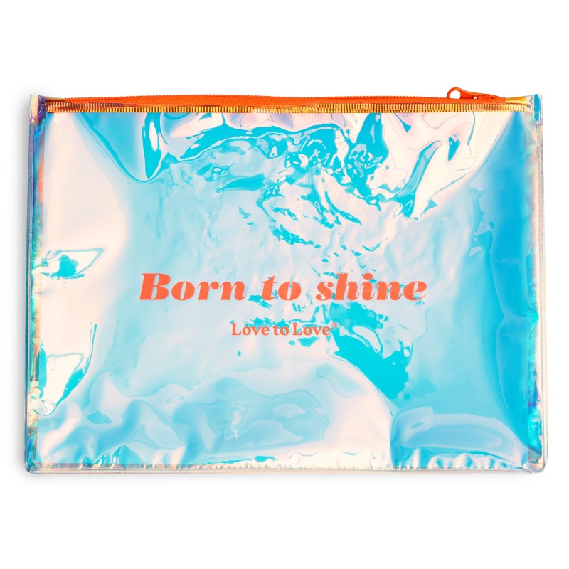 Pochette de rangement Born to Shine  Zip Orange