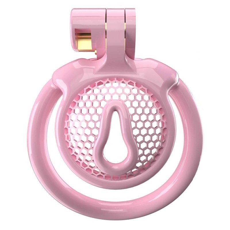 Cage de chasteté Sissy Alia 2.5 x 3 cm Rose