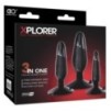 Kit de 3 plugs Xplorer noirs