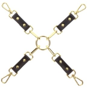 Attaches en croix Hogtie Vogue Noires- Bondage & Attaches en stock sur Fun et plaisirs