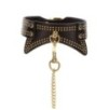 Collier et Laisse Studded Vogue Noir