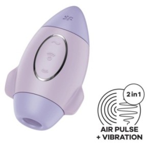 Stimulateur de Clitoris Mission Control Violet- Stimulateurs à Aspiration en stock sur Fun et plaisirs