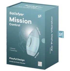 Stimulateur de clitoris Mission Control Bleu