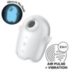 Stimulateur de clitoris Glowing Ghost Blanc- Stimulateurs à Aspiration en stock sur Fun et plaisirs