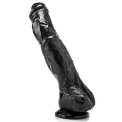 STEVEN 22 x 5.5 cm- Dildos Noir en stock sur Fun et plaisirs