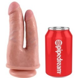 King Cock Double gode Penetrator 14 x 4cm- Godes Doubles en stock sur Fun et plaisirs