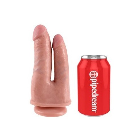 King Cock Double gode Penetrator 14 x 4cm- Godes Doubles en stock sur Fun et plaisirs