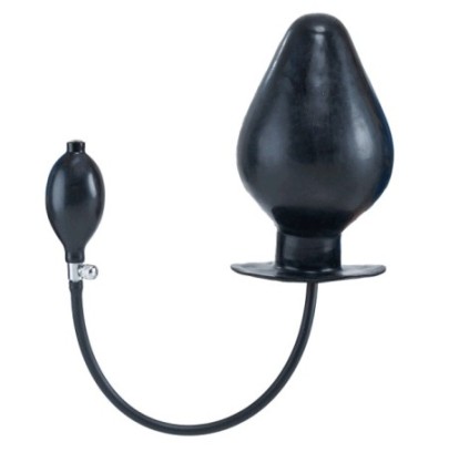 Plug gonflable en latex Vortex XL 20.5 x 12cm disponible sur Fun et plaisirs