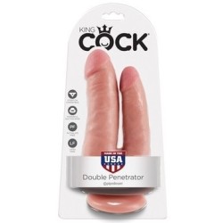 King Cock Double gode Penetrator 14 x 4cm