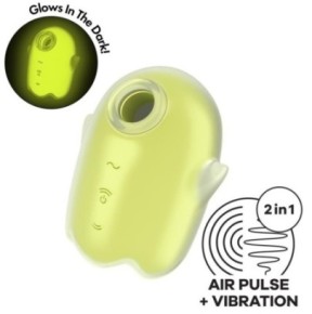 Stimulateur de clitoris Glowing Ghost Jaune disponible sur Fun et plaisirs