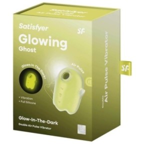 Stimulateur de clitoris Glowing Ghost Jaune