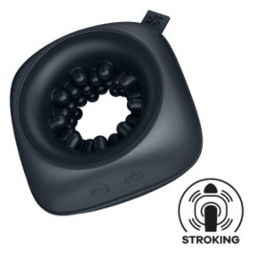 Masturbateur vibrant Ring Stroker Noir disponible sur Fun et plaisirs