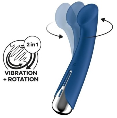 Stimulateur Spinning G-Spot 1 - 11 x 3.5cm Bleu disponible sur Fun et plaisirs